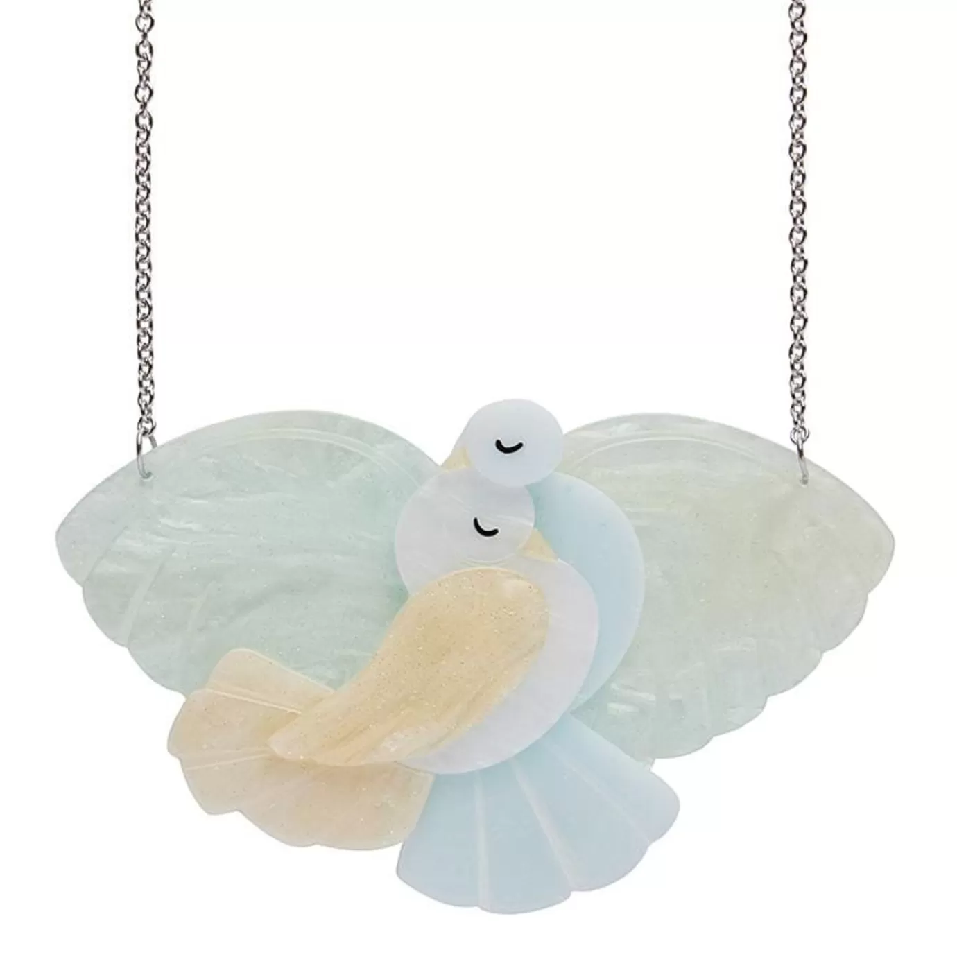 Erstwilder Mes Columbes Doves Necklace* Necklaces