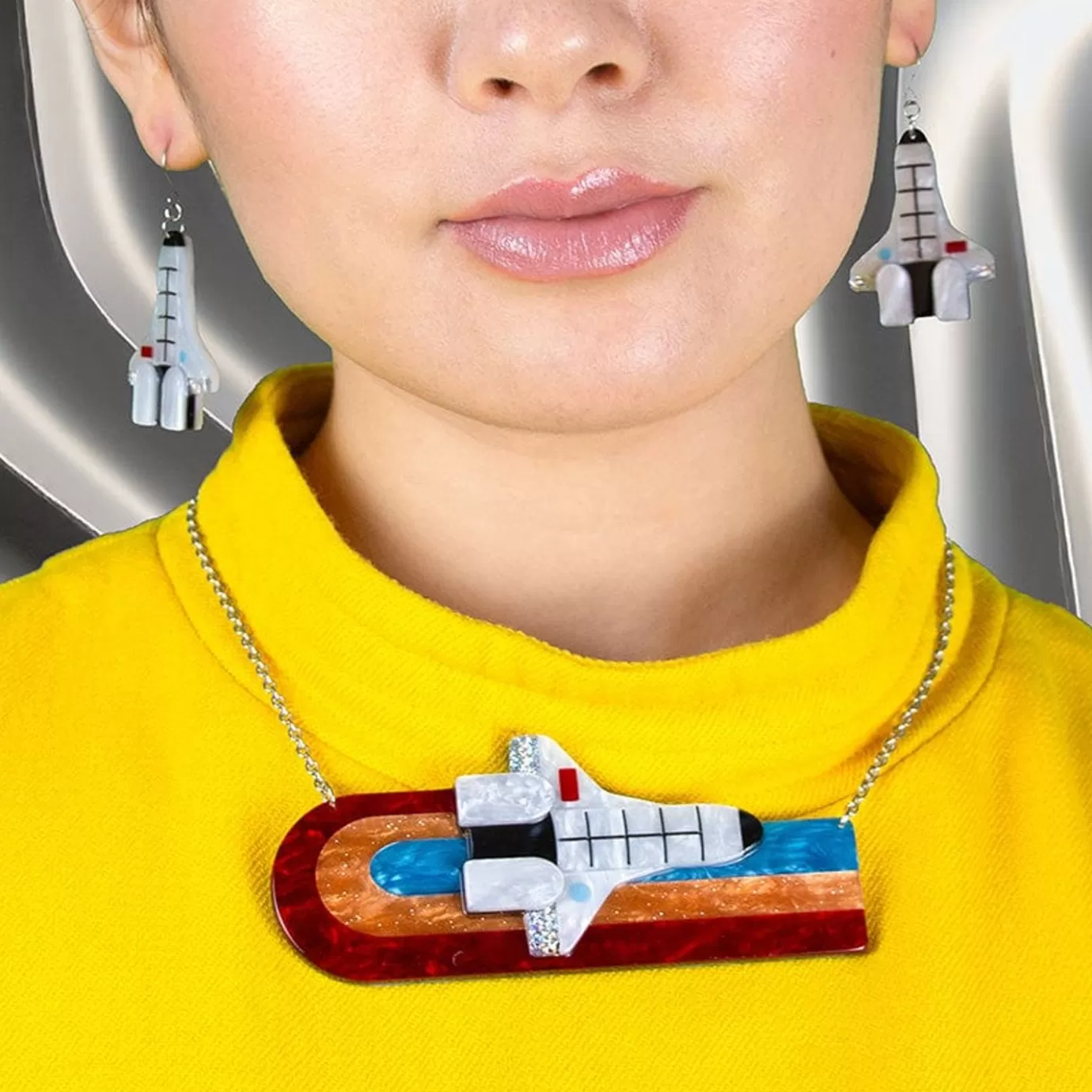 Erstwilder Mission To The Moon Necklace* Necklaces