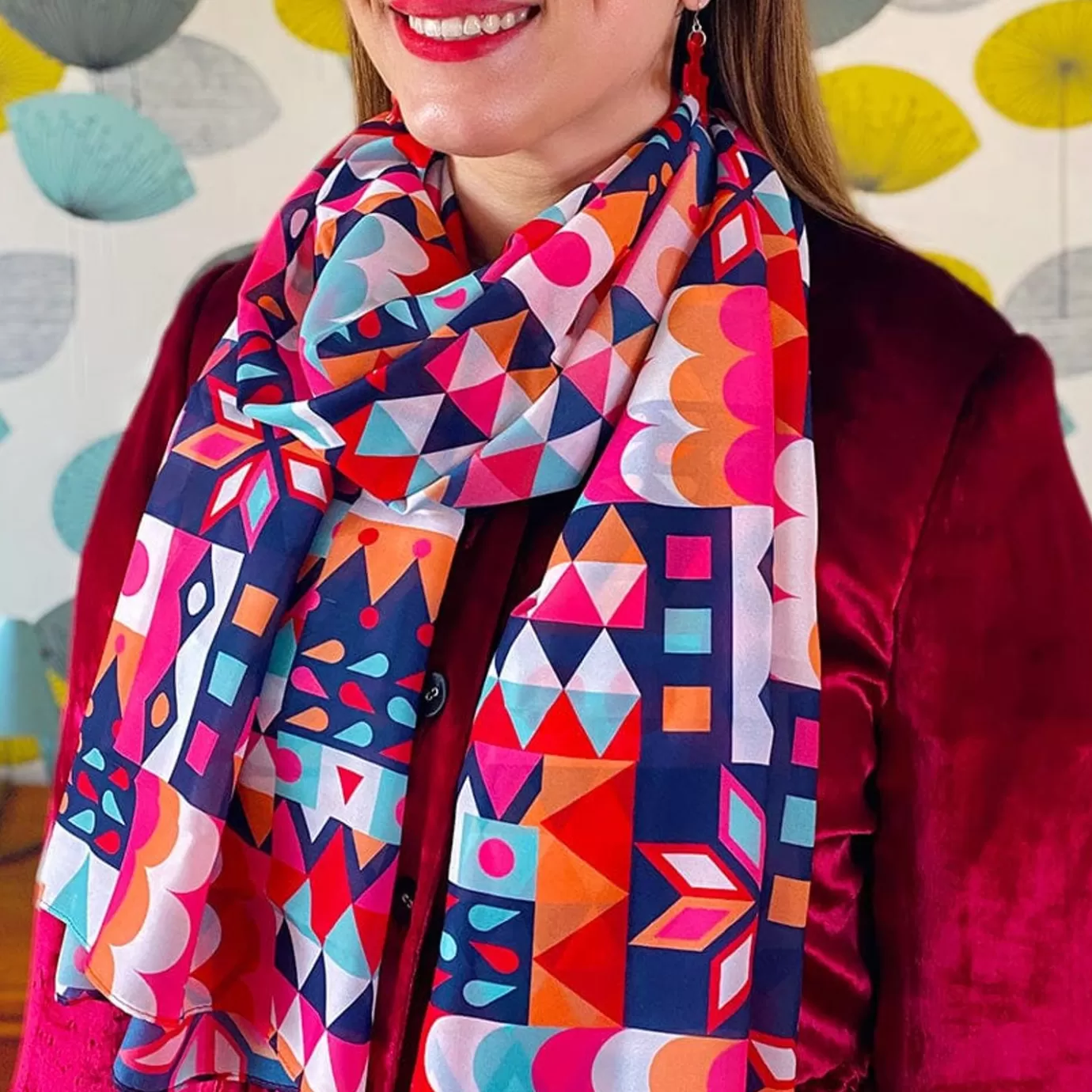 Erstwilder Modern Holiday Neck Scarf* Scarves