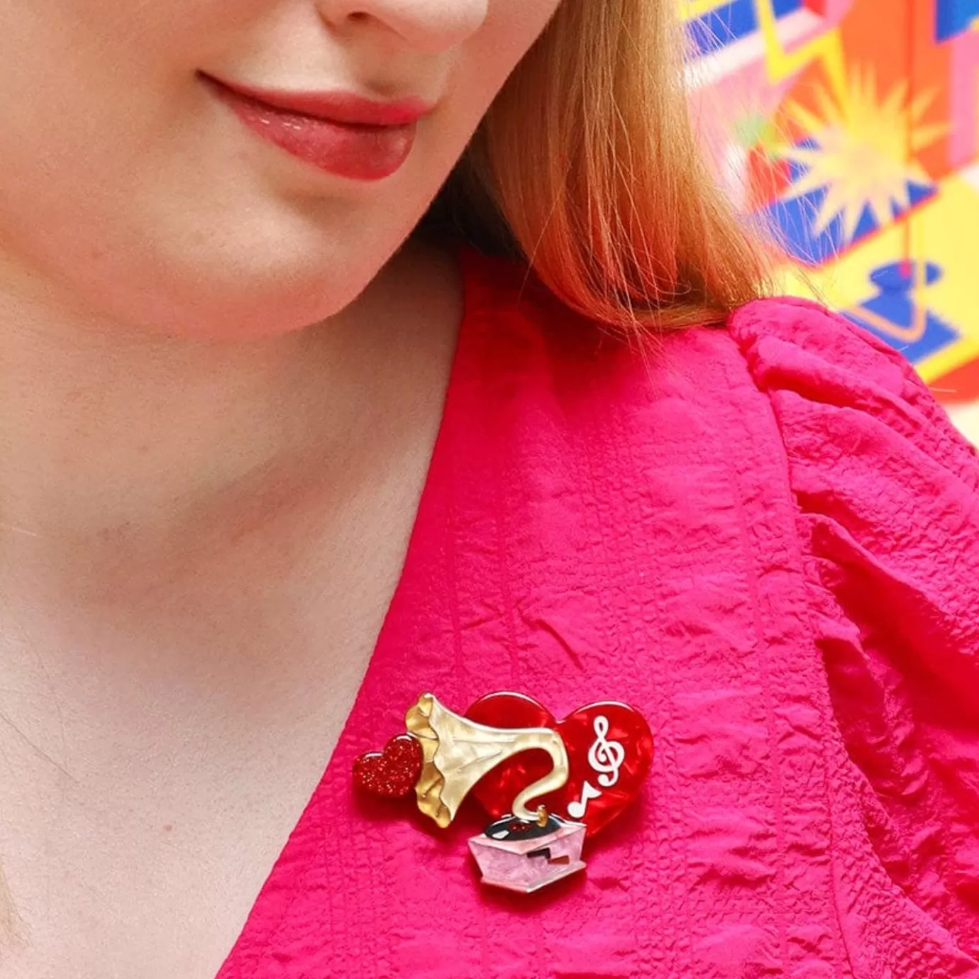 Erstwilder Music To My Ears Brooch* Brooches