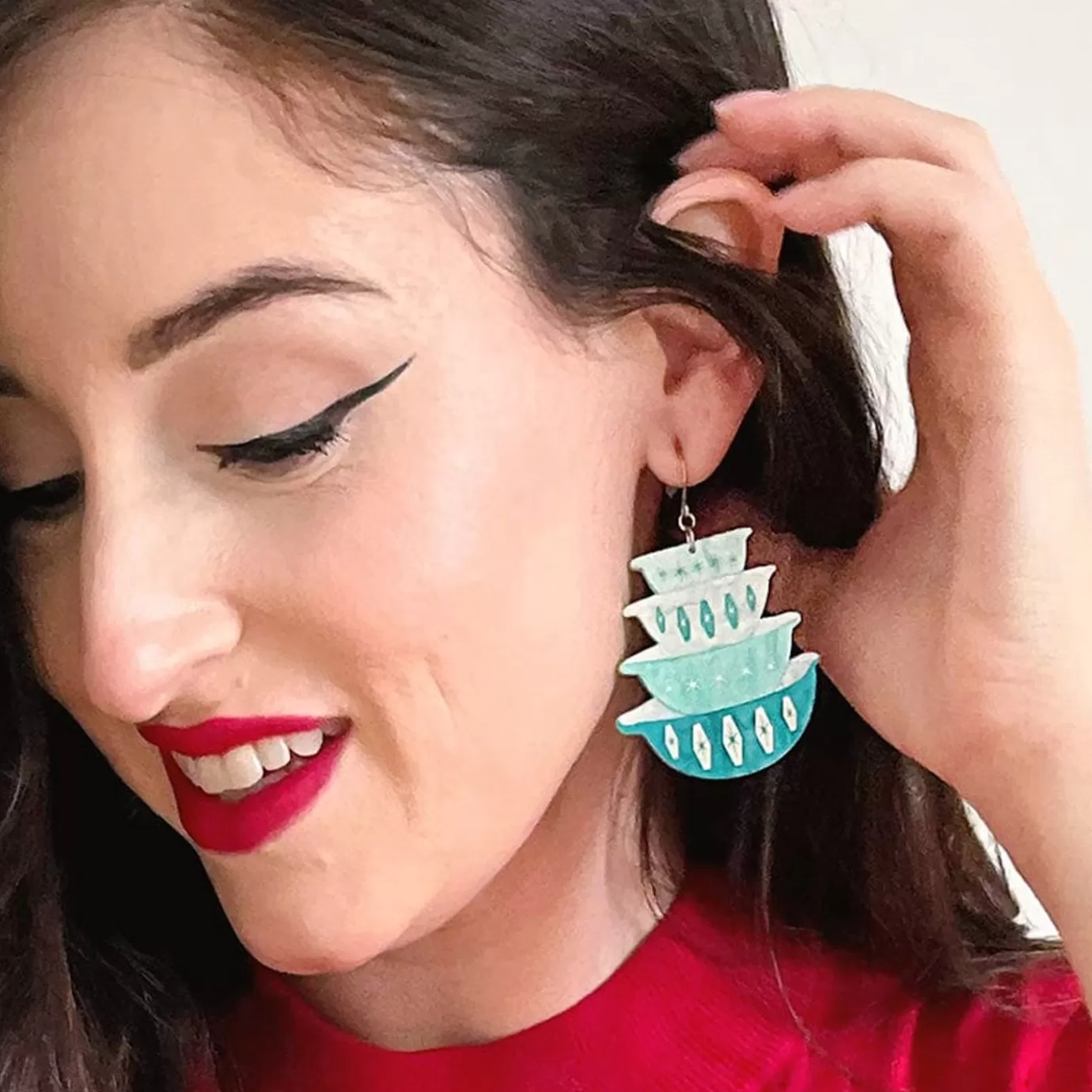 Erstwilder Nanna'S Prized Diamond Bowls Earrings* Earrings