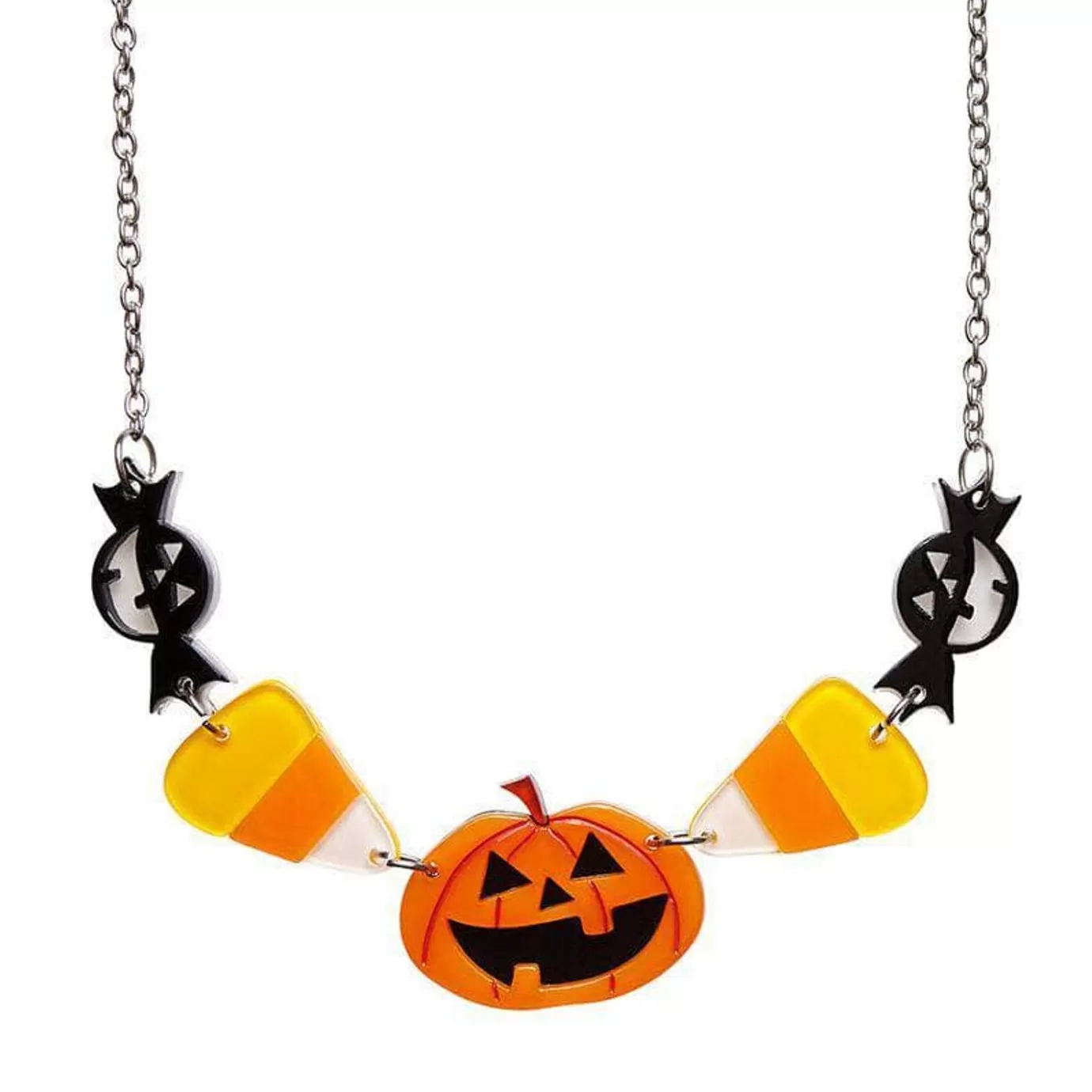 Erstwilder No Tricks Halloween Necklace* Necklaces