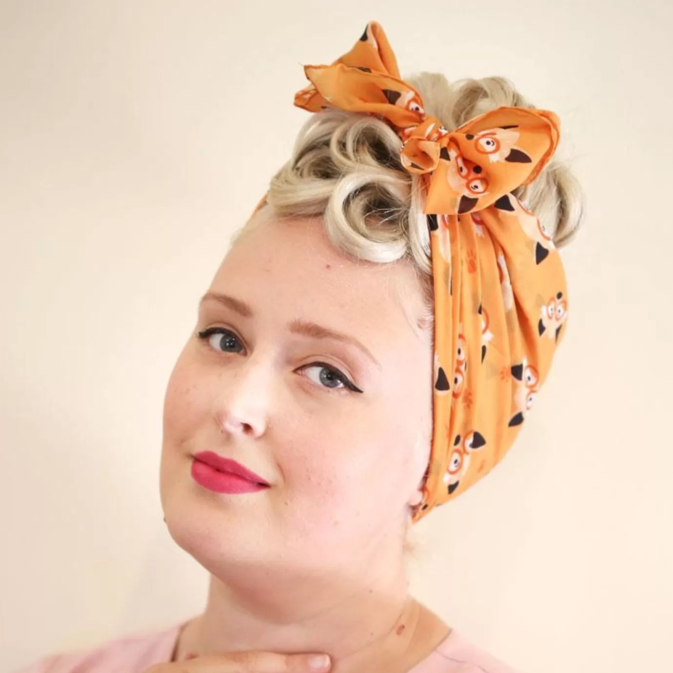 Erstwilder Oscar Wildenfox Head Scarf* Scarves