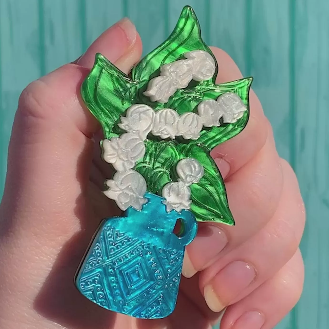 Erstwilder Our Lady'S Tears Brooch* Brooches