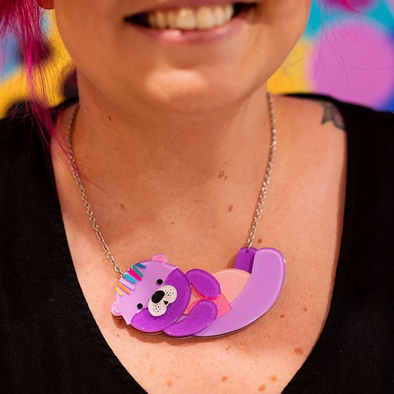 Erstwilder Owen The Otter Necklace* Necklaces