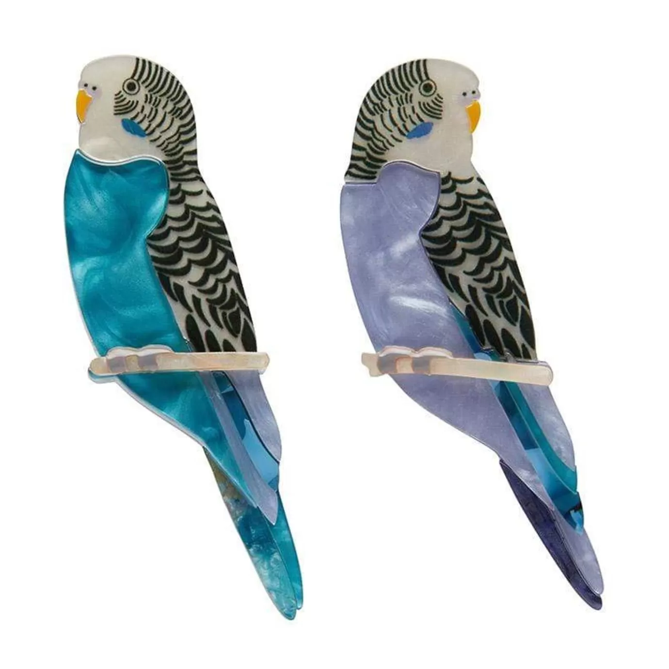 Erstwilder Pair O' Keets Brooch Set* Brooches