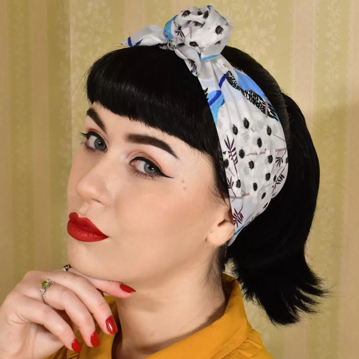 Erstwilder Pair O' Keets Head Scarf* Scarves