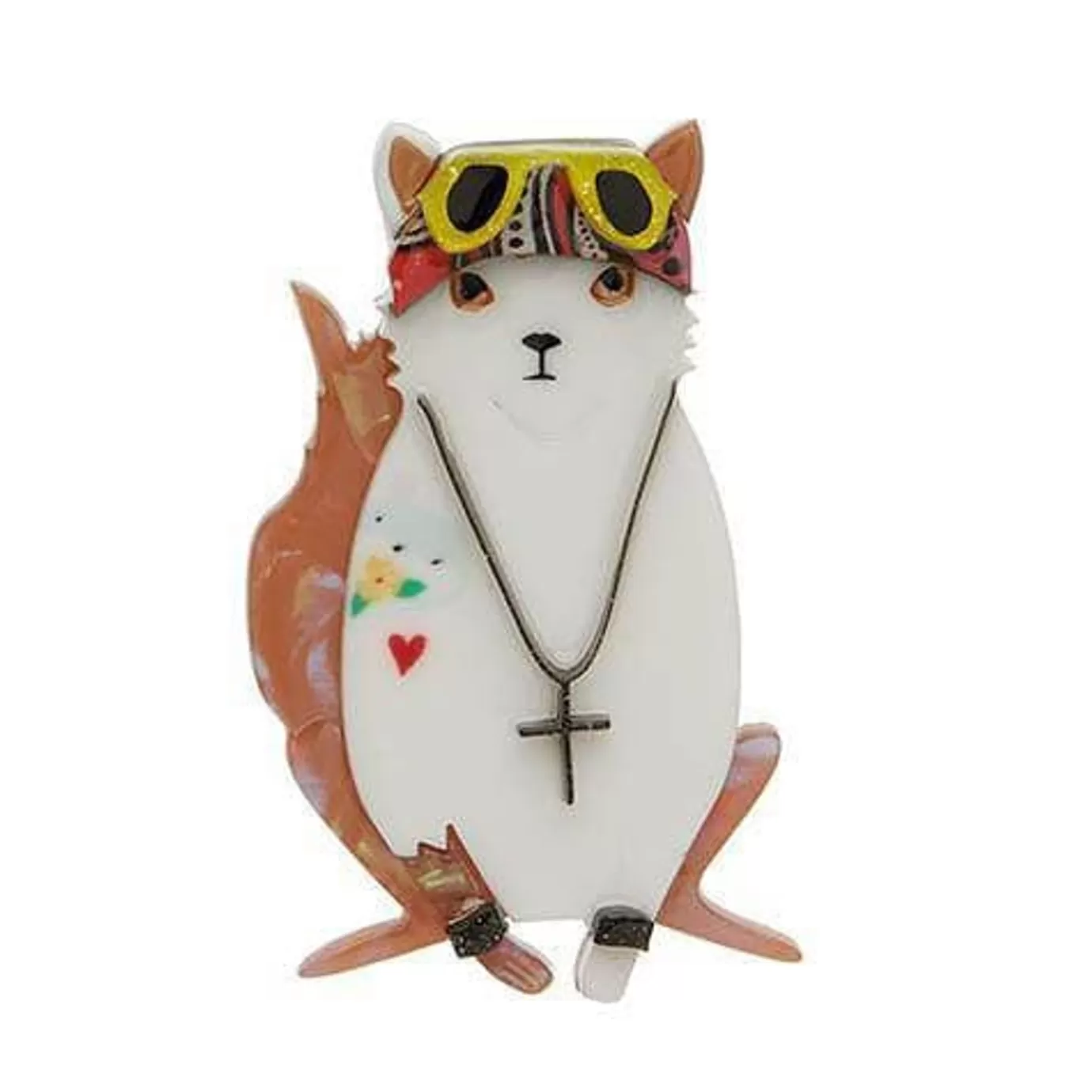 Erstwilder Paradise City Cat Brooch* Brooches