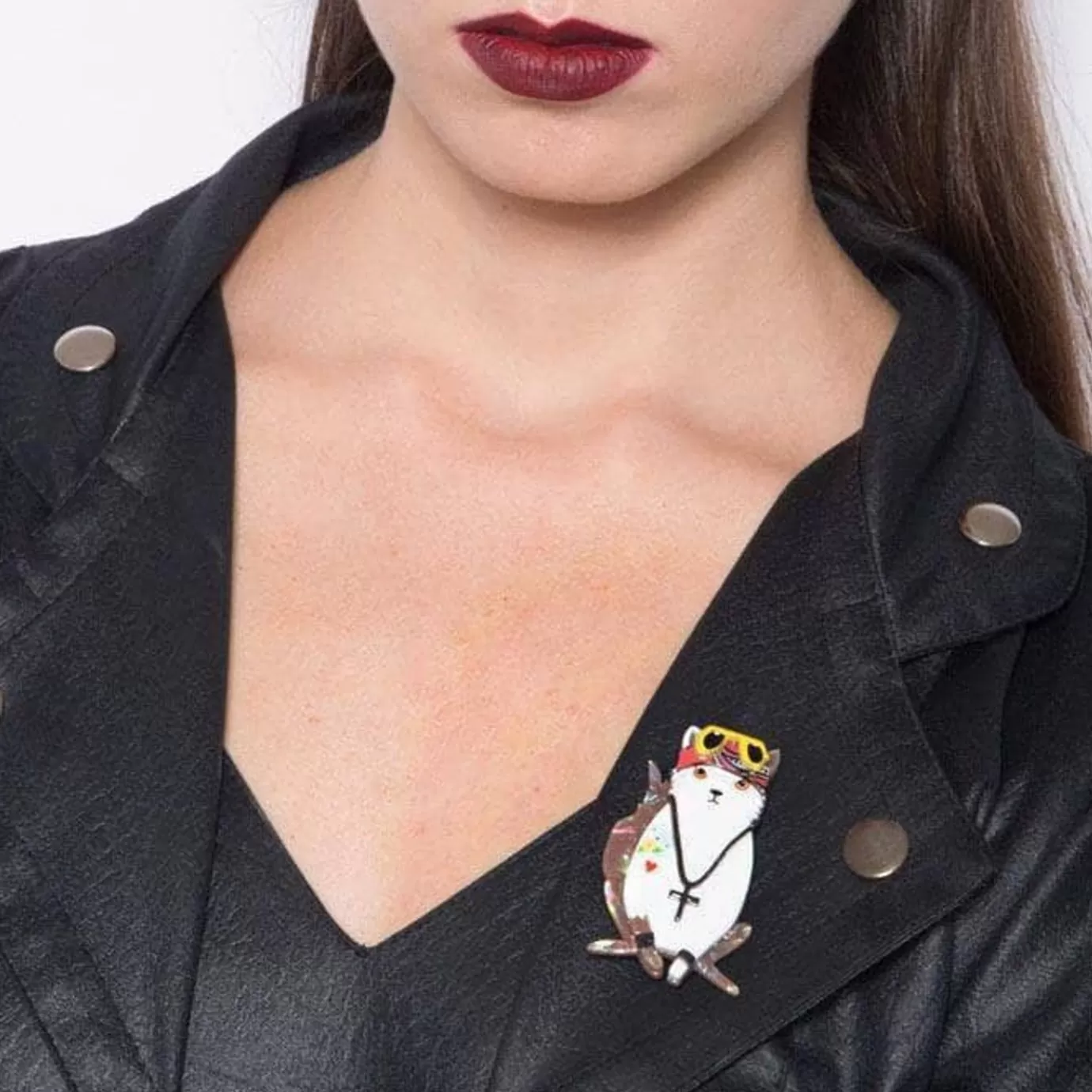 Erstwilder Paradise City Cat Brooch* Brooches