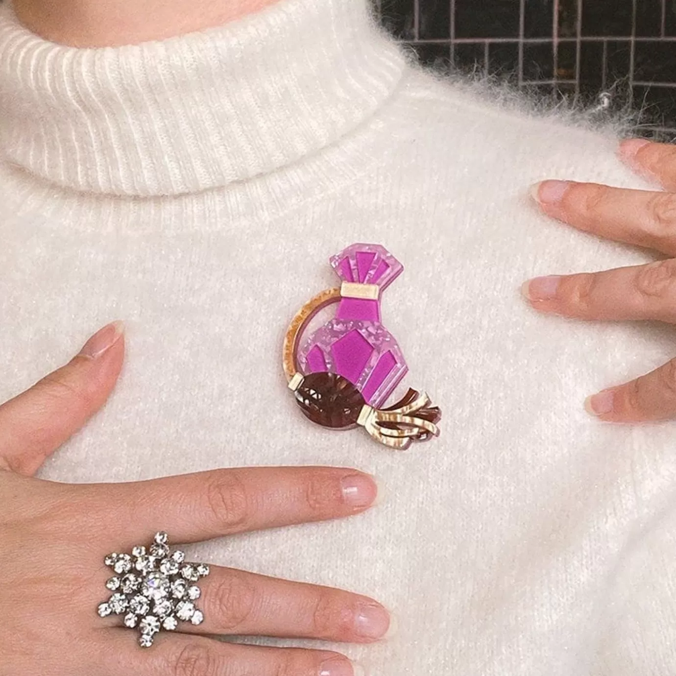 Erstwilder Parfum D' Brooch* Brooches