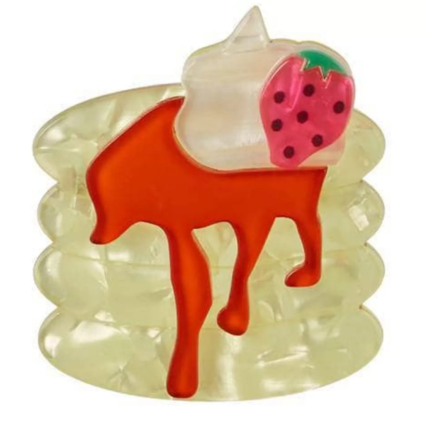 Erstwilder Patsy'S Pancake Stack Brooch* Brooches