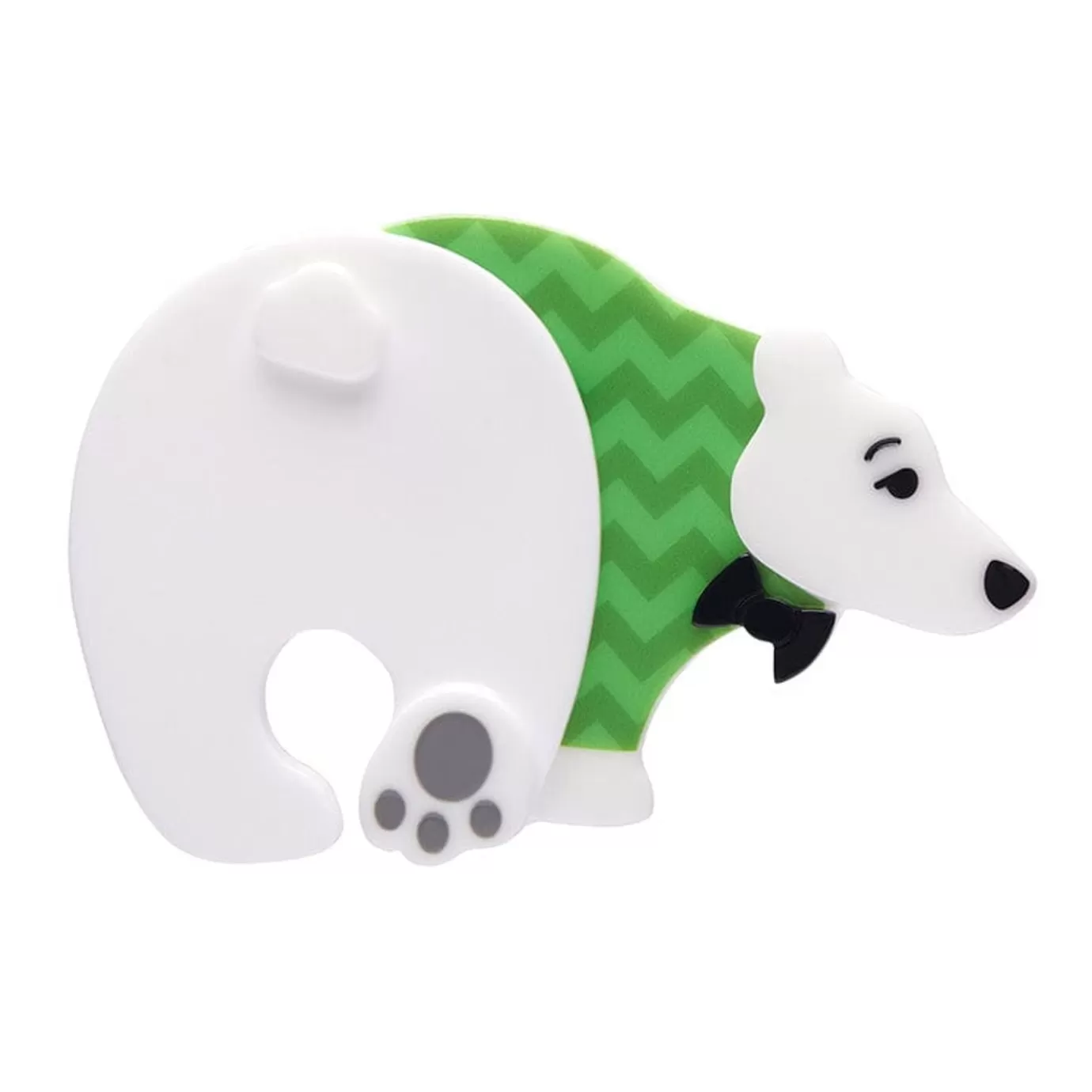 Erstwilder Paulo The Polar Bear Brooch* Brooches