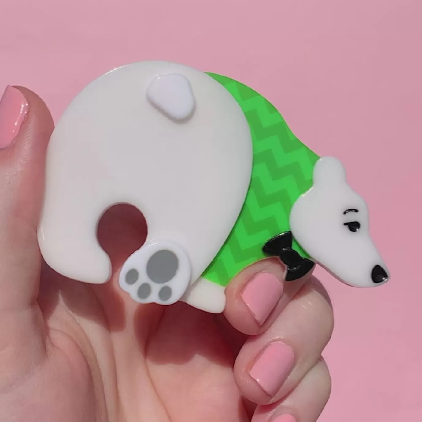 Erstwilder Paulo The Polar Bear Brooch* Brooches