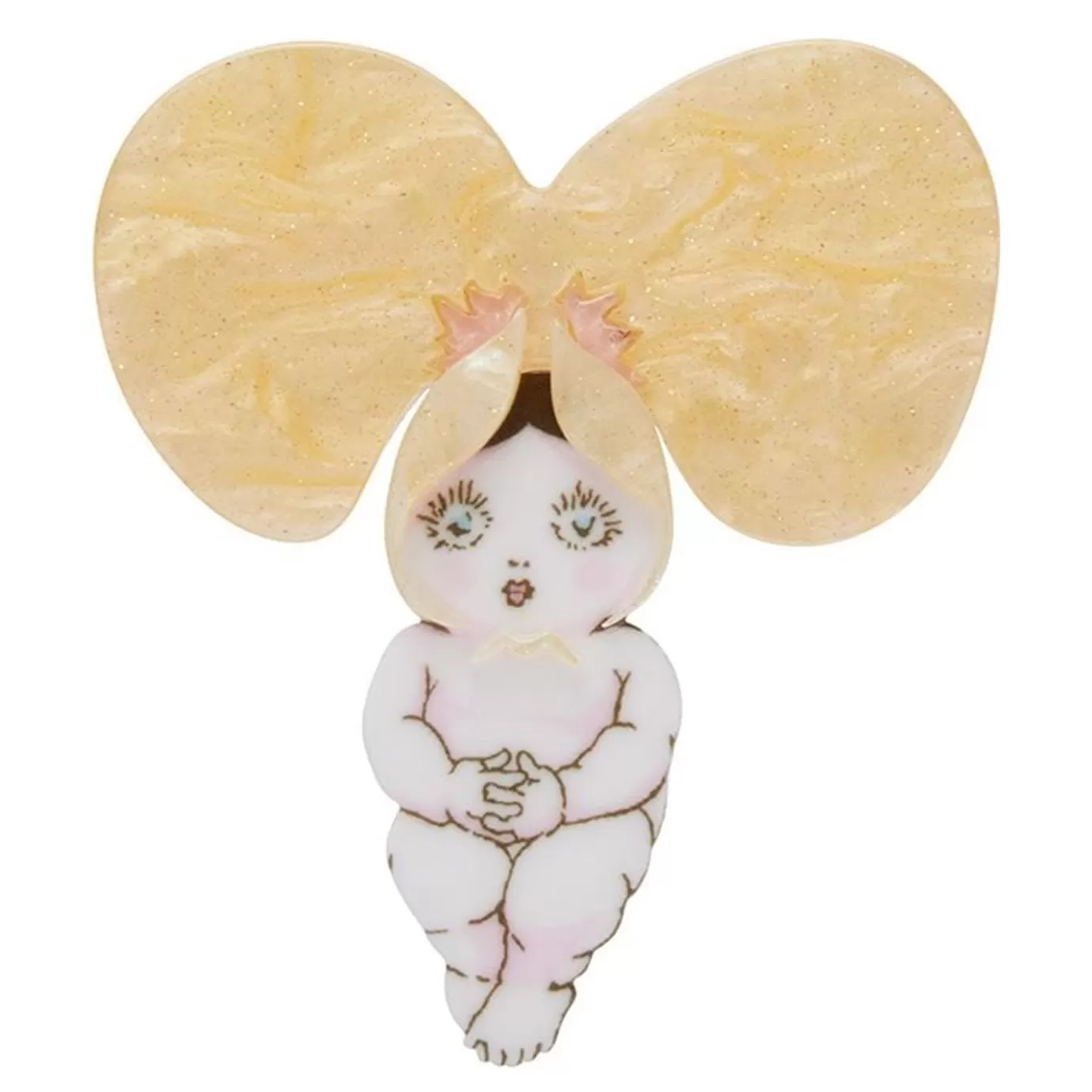 Erstwilder Peababy Brooch* Brooches