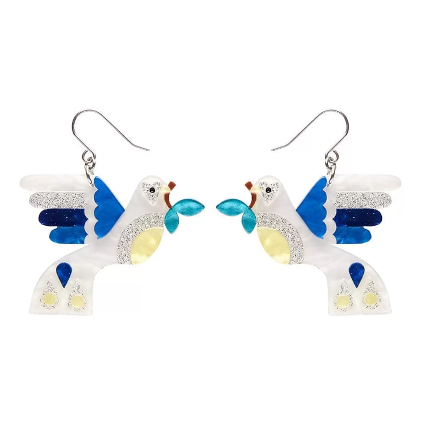 Erstwilder Peace & Love Drop Earrings* Earrings