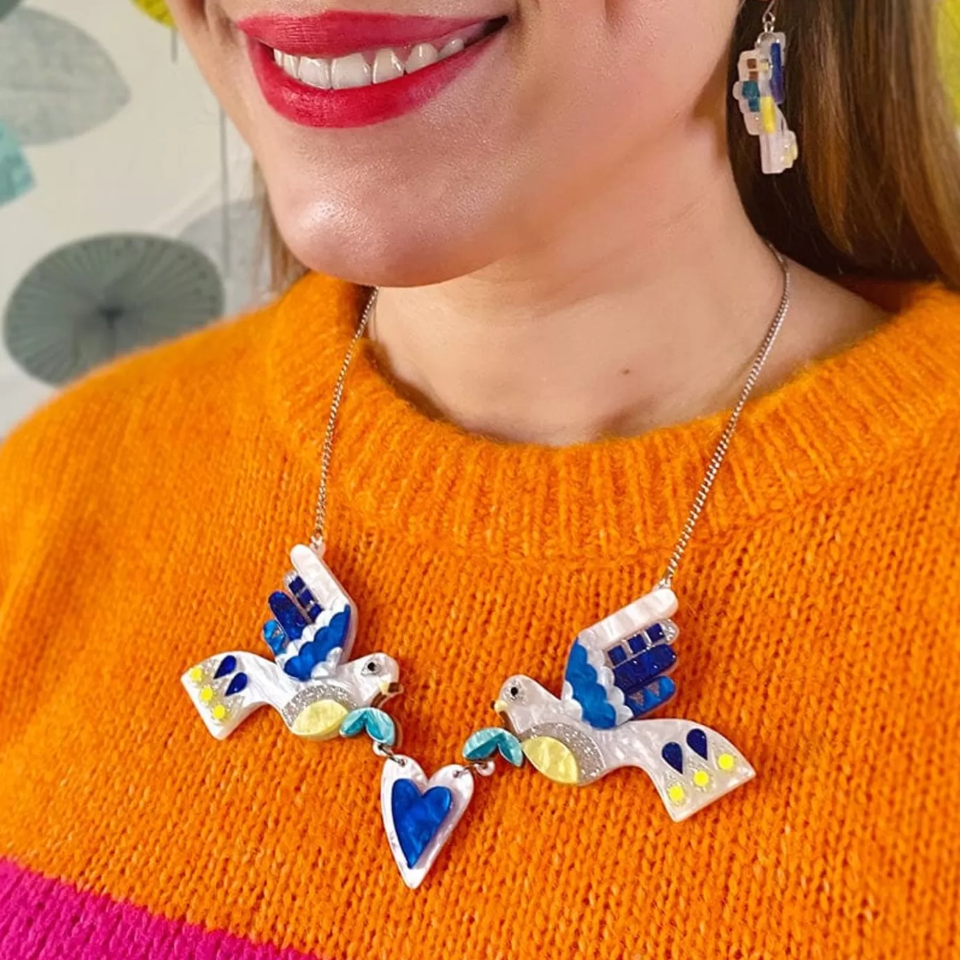 Erstwilder Peace & Love Necklace* Necklaces