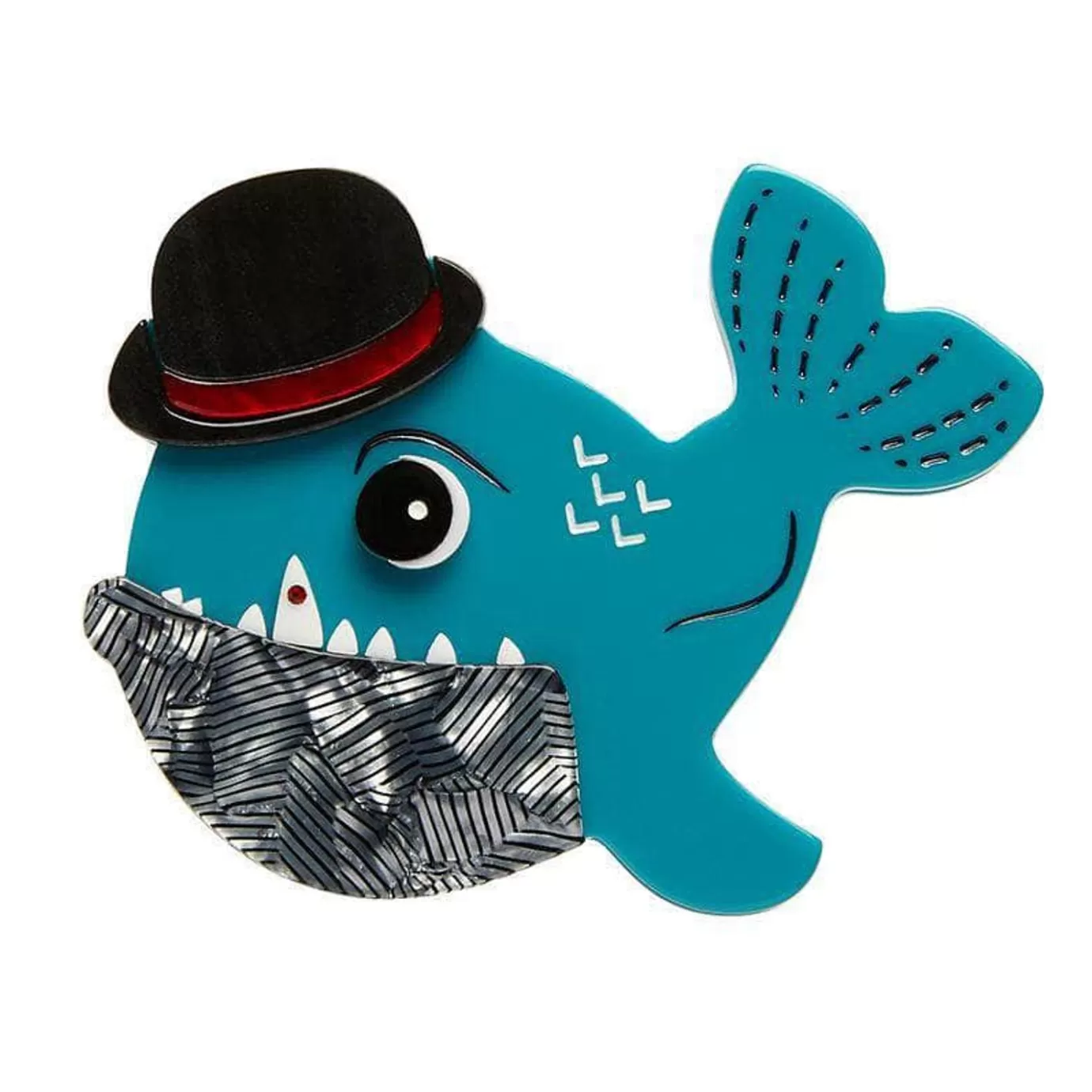 Erstwilder Pedro The Piranha Brooch* Brooches