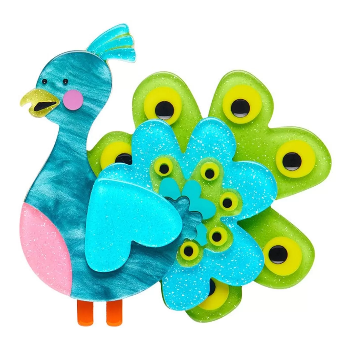Erstwilder Percy The Peacock Brooch* Brooches