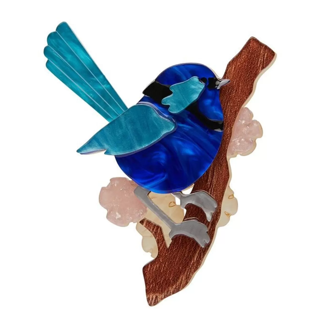 Erstwilder Phoebe The Fairy Wren Brooch* Brooches