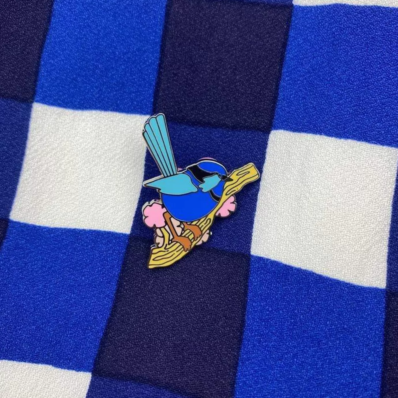 Erstwilder Phoebe The Fairy Wren Enamel Pin* Enamel Pins