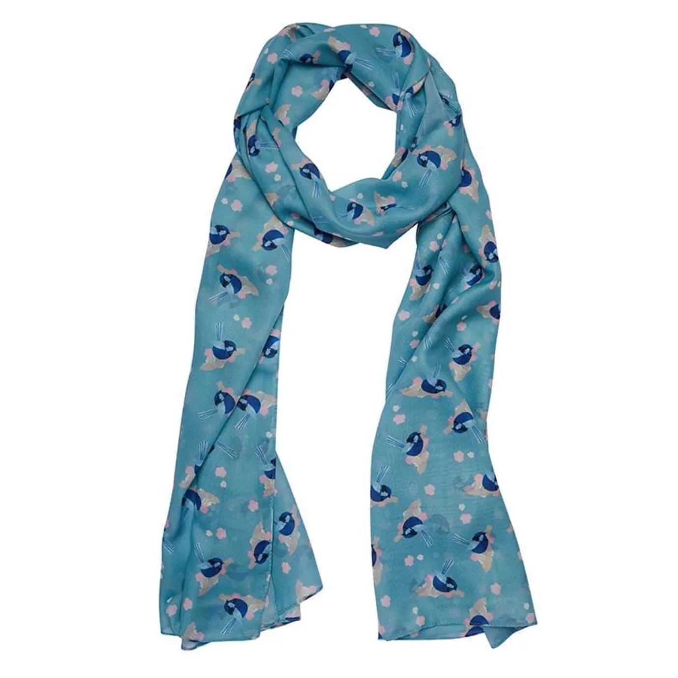 Erstwilder Phoebe The Fairy Wren Neck Large Scarf* Scarves