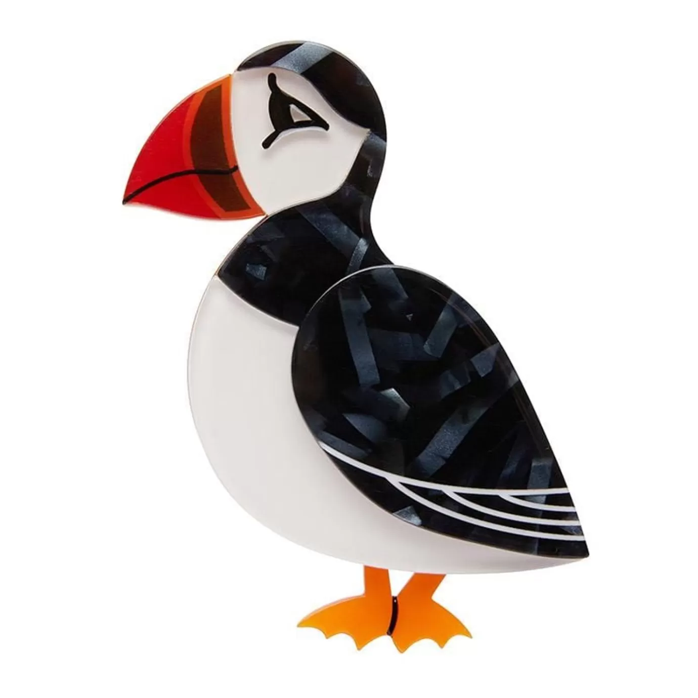 Erstwilder Piccolo Puffin Brooch* Brooches