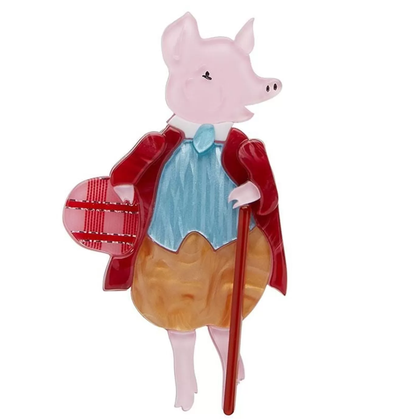 Erstwilder Pigling Bland Brooch* Brooches