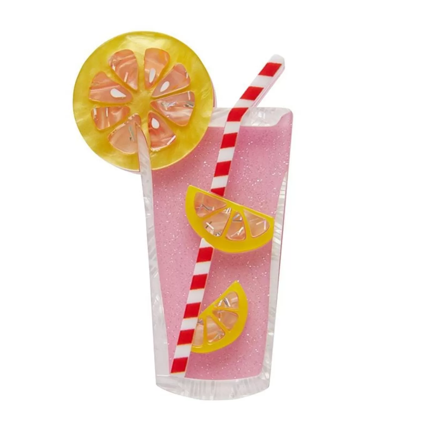 Erstwilder Pink Lemonade Brooch* Brooches