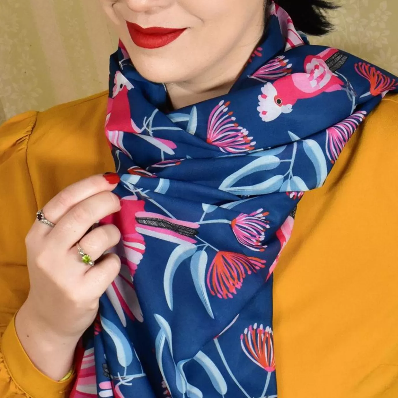 Erstwilder Pinky Promise Large Neck Scarf* Scarves