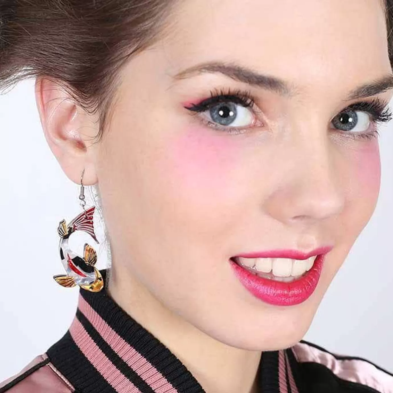 Erstwilder Playing Koi Earrings* Earrings