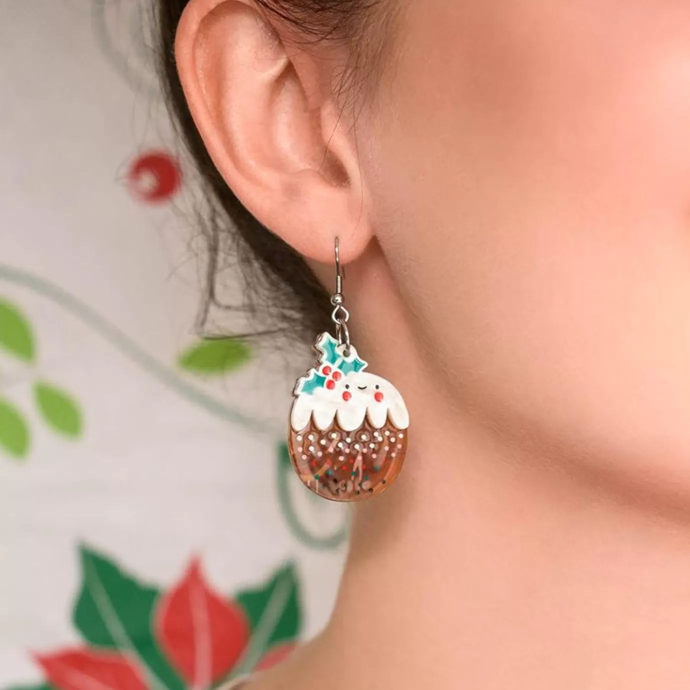 Erstwilder Plum Puddie Earrings* Earrings