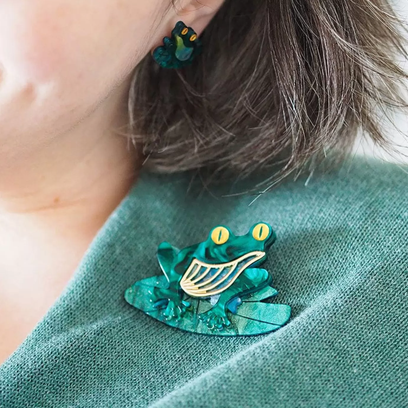 Erstwilder Pod Dweller Brooch* Brooches