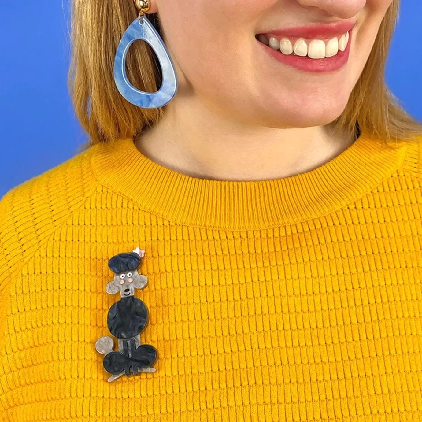 Erstwilder Poodle Along Brooch* Brooches