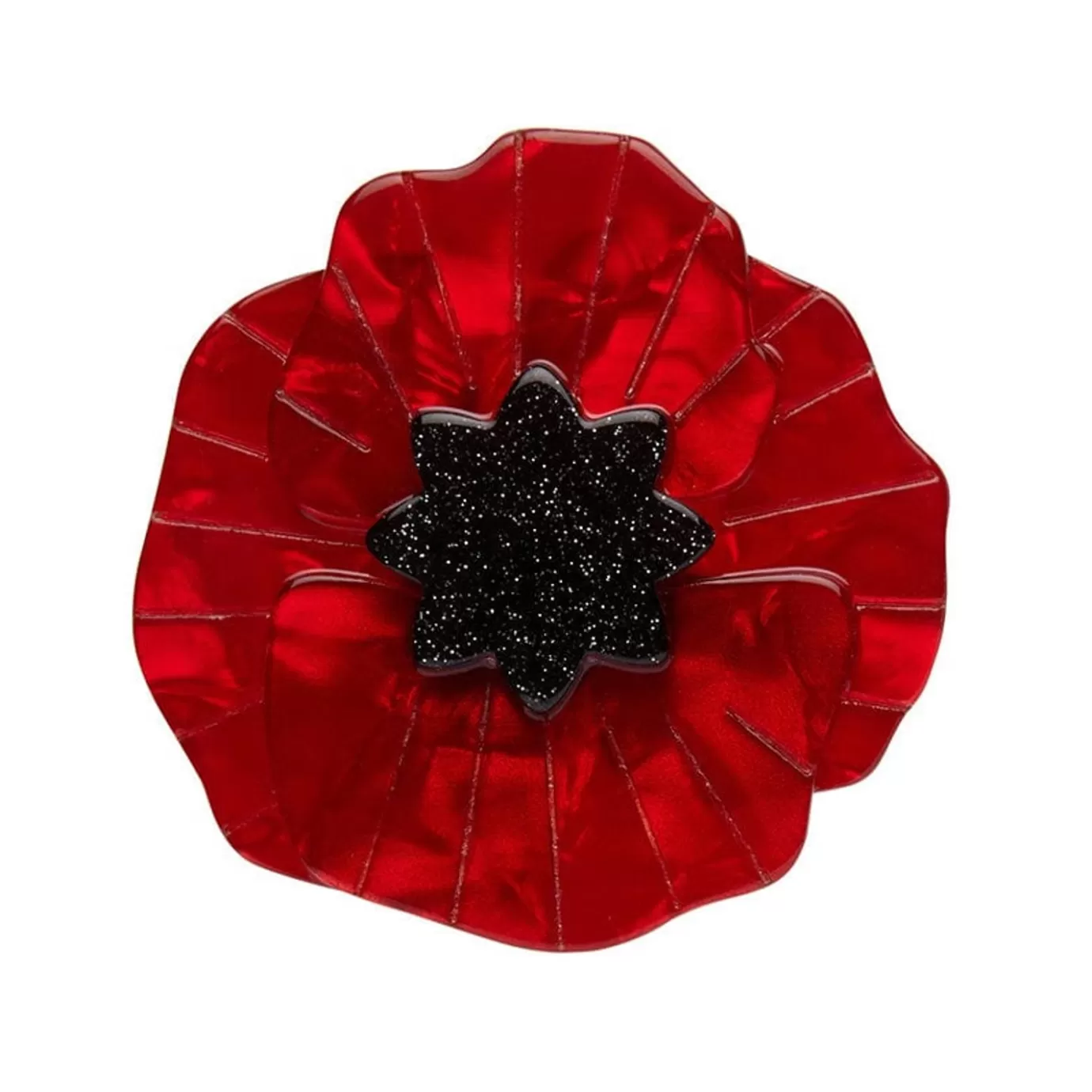 Erstwilder Poppy Field Brooch* Brooches