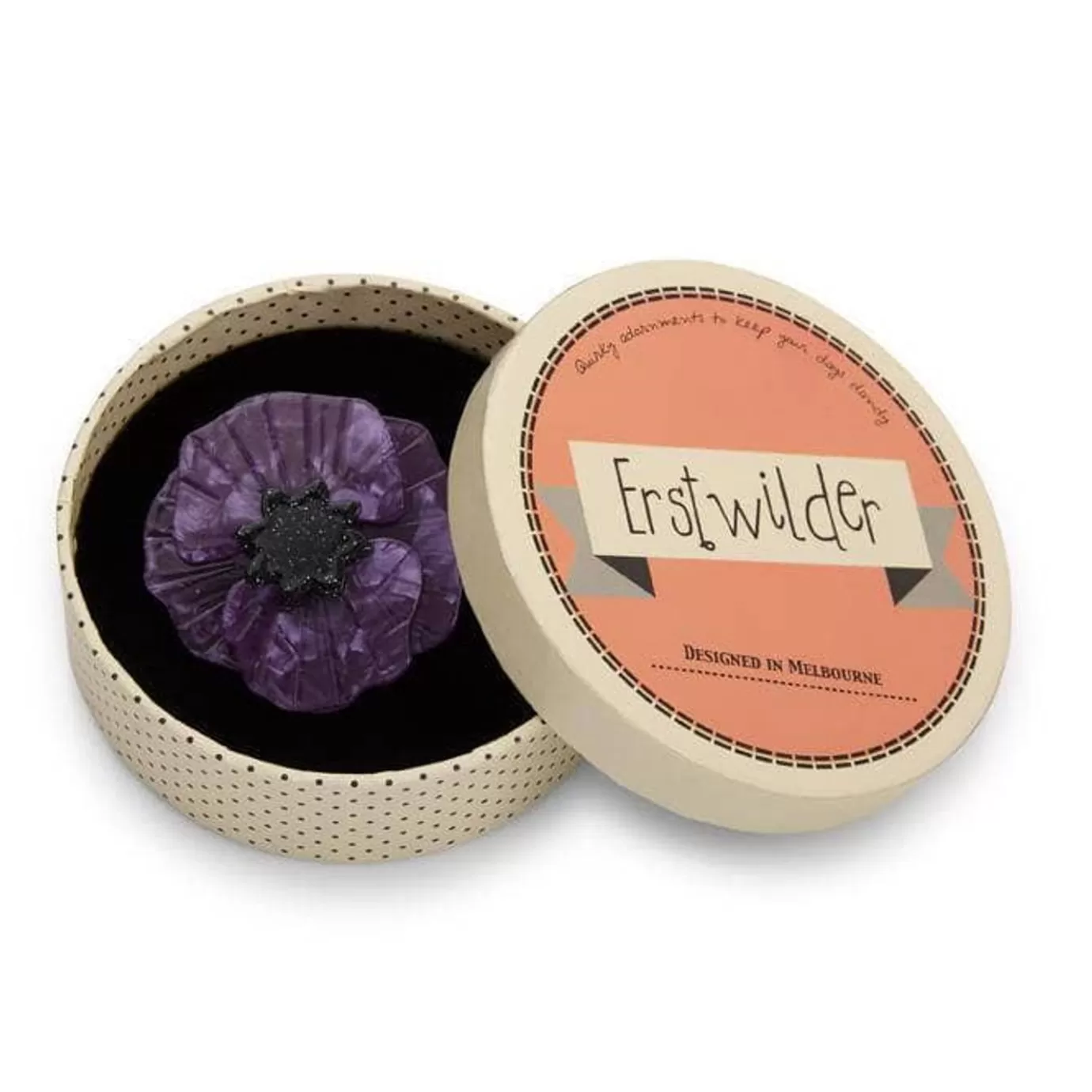 Erstwilder Poppy Field Brooch* Brooches