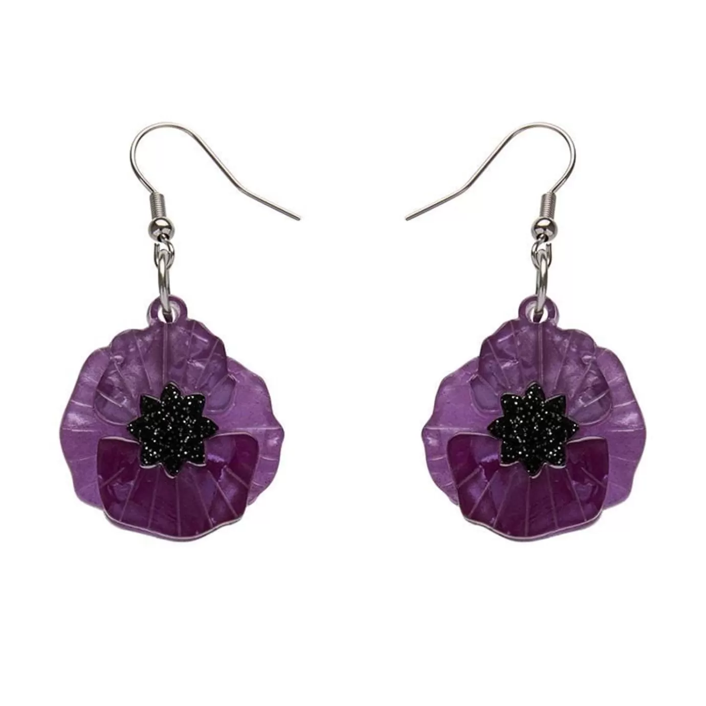 Erstwilder Poppy Field Drop Earrings* Earrings