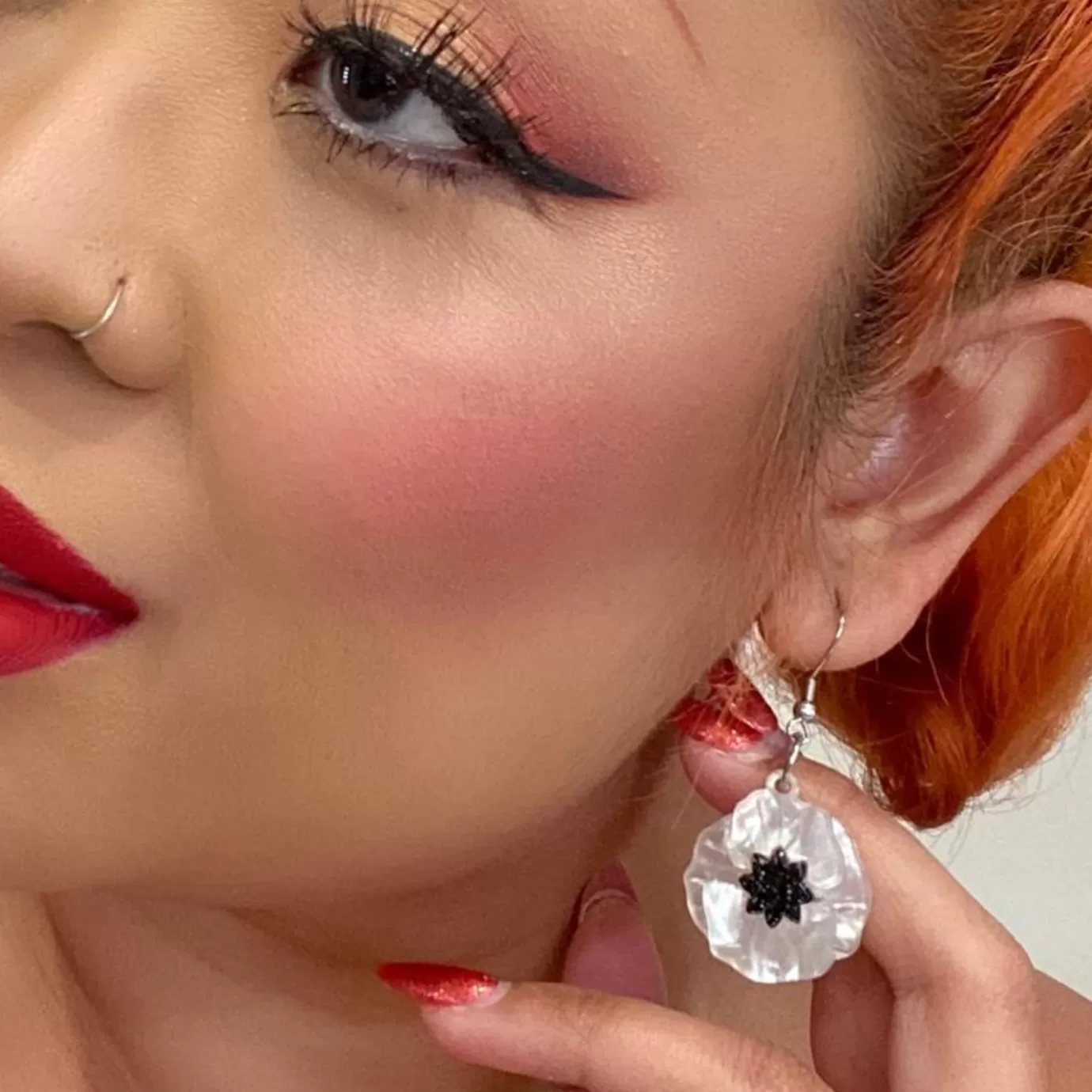 Erstwilder Poppy Field Drop Earrings* Earrings