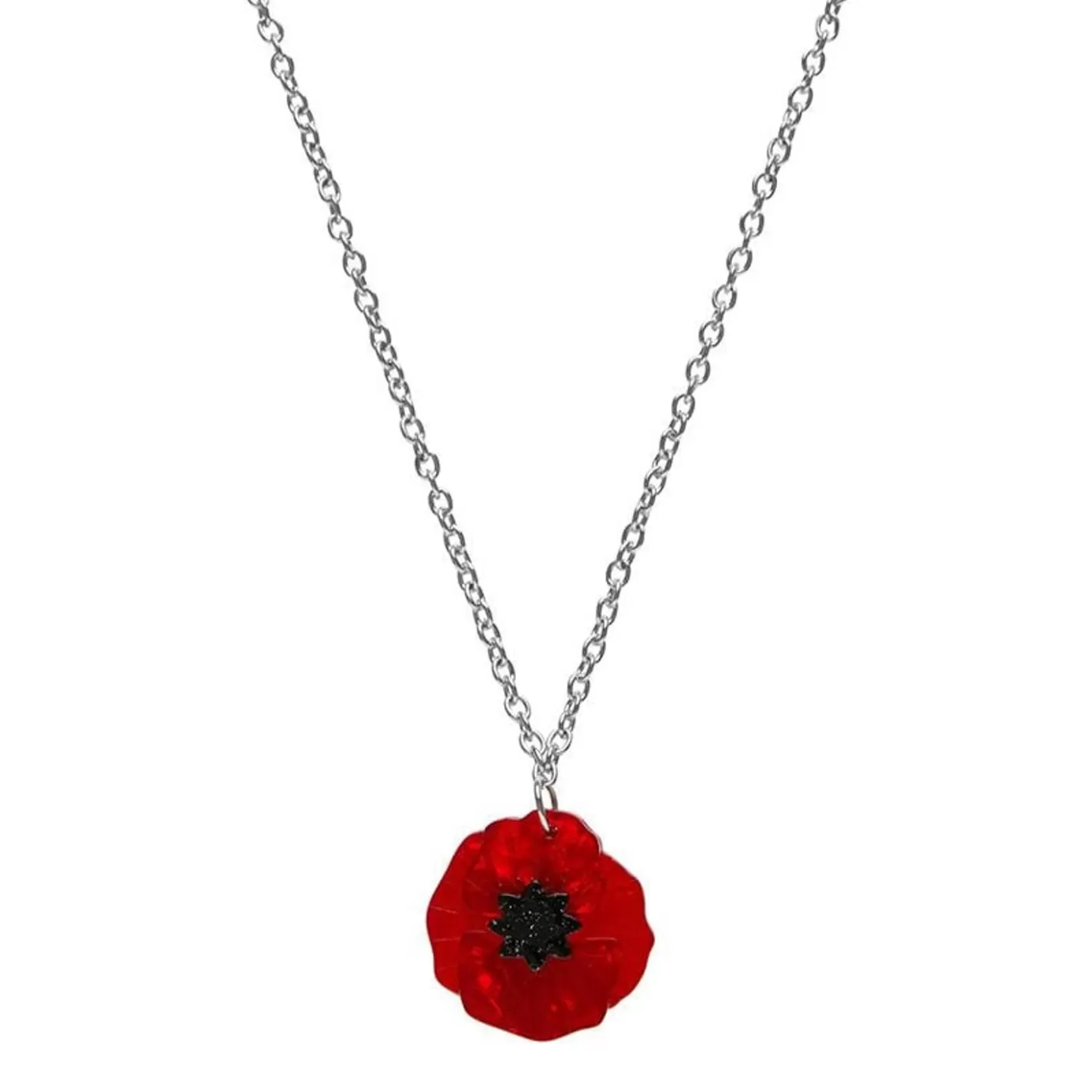 Erstwilder Poppy Field Mini Pendant Necklace* Necklaces