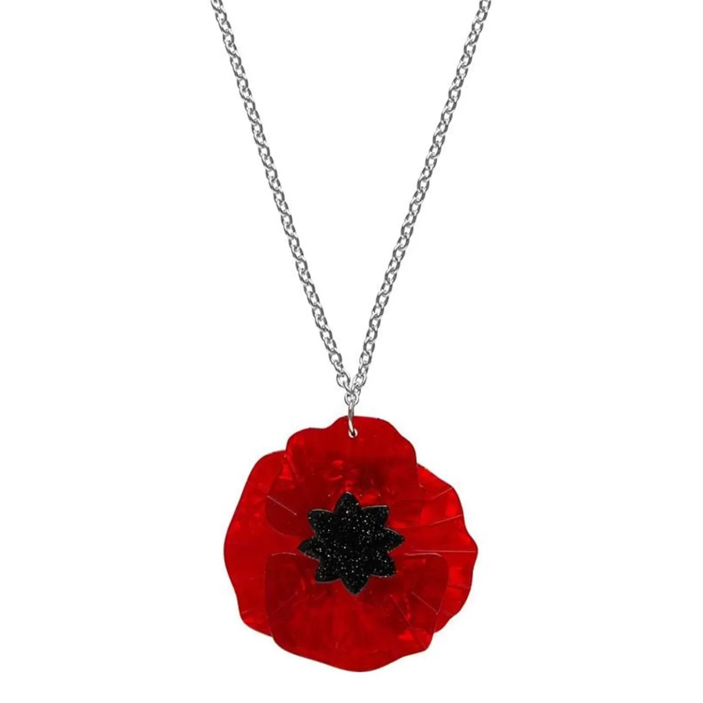 Erstwilder Poppy Field Pendant Necklace* Necklaces