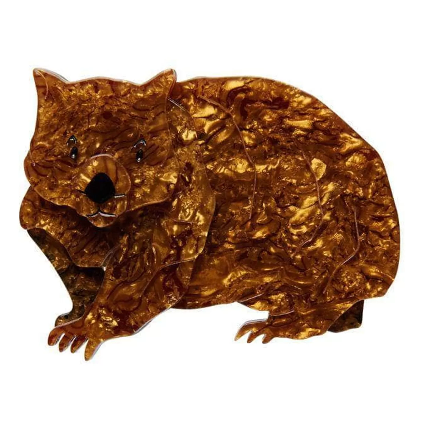 Erstwilder Pot-Belly Patrick Wombat Brooch* Brooches
