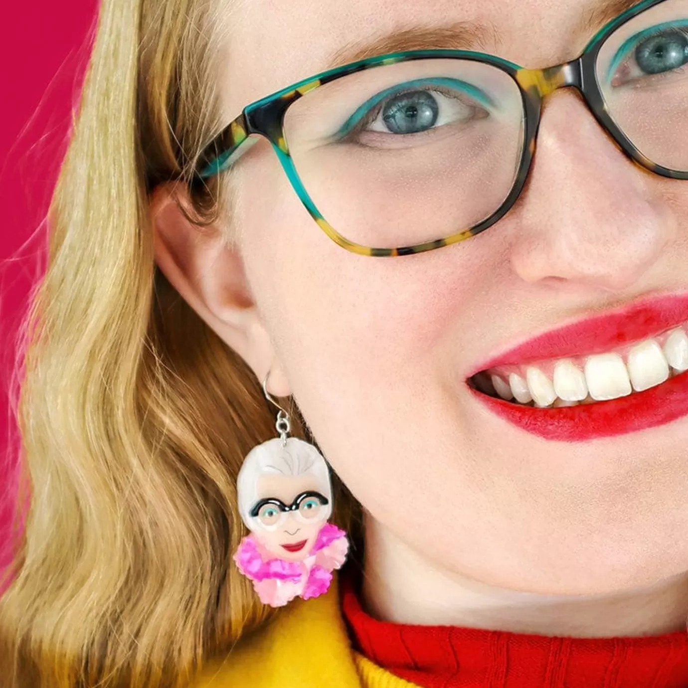 Erstwilder Pretty In Pom Poms Iris Drop Earrings* Earrings