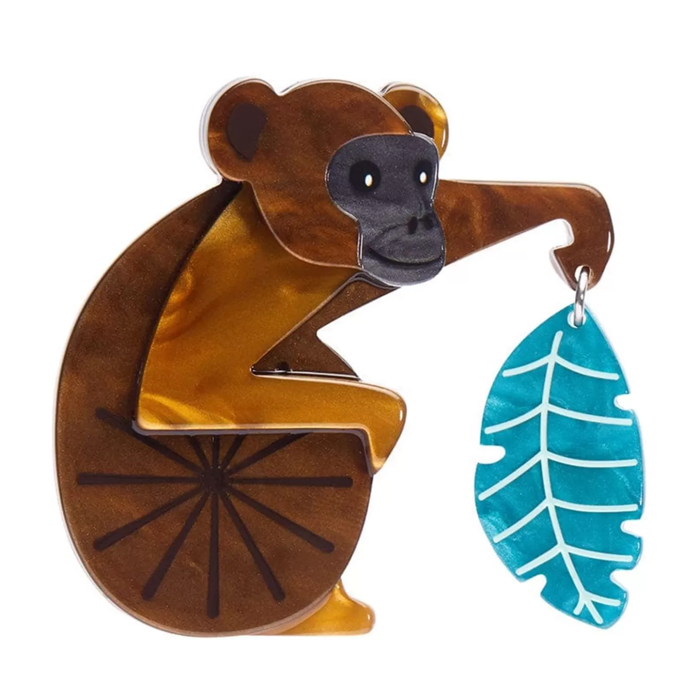 Erstwilder Princely Primate Brooch* Brooches