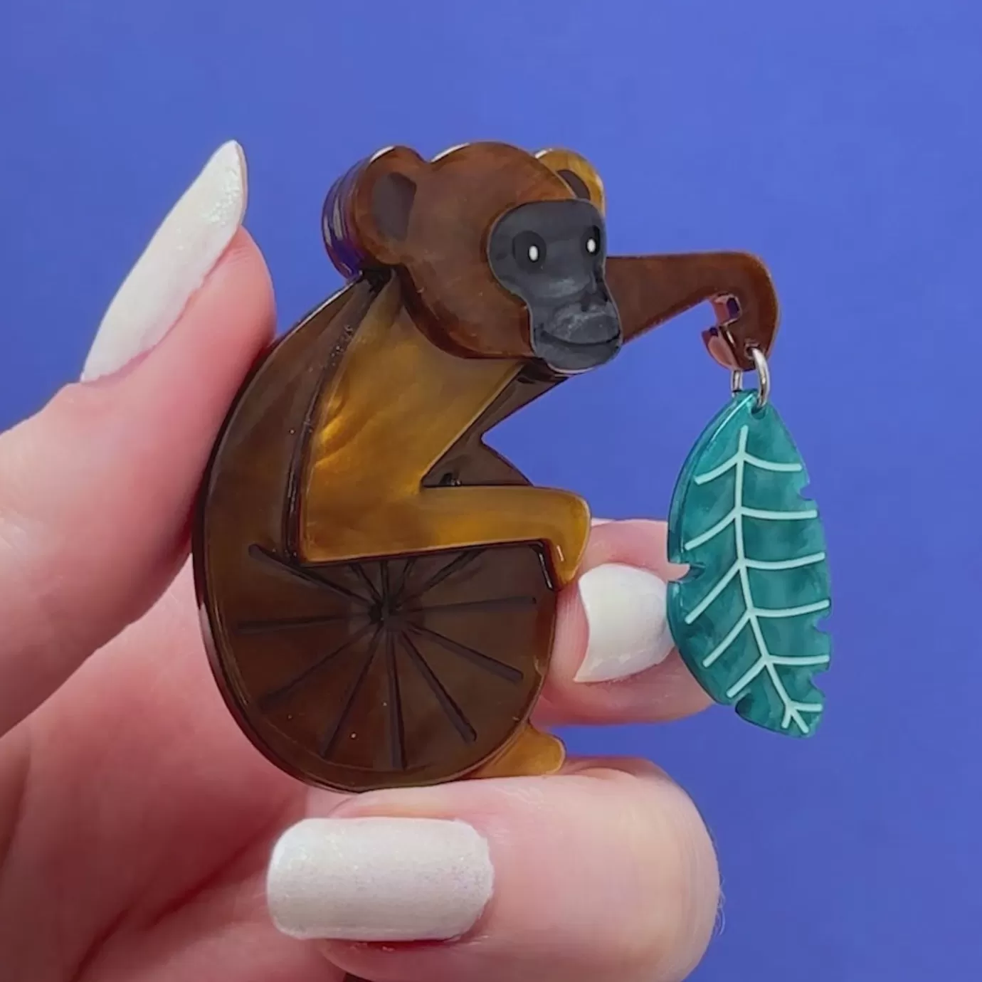 Erstwilder Princely Primate Brooch* Brooches