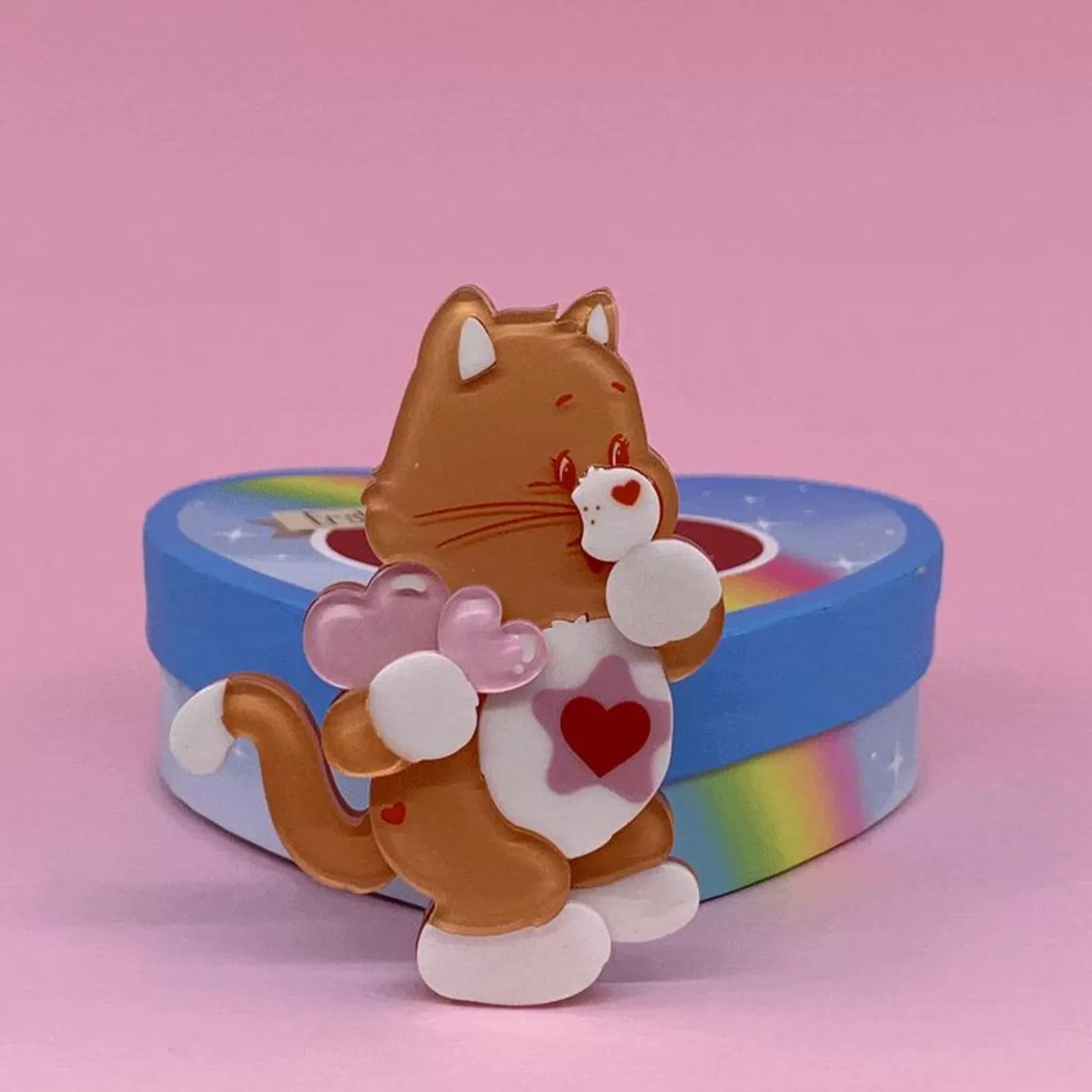 Erstwilder Proud Heart Cat Brooch* Brooches