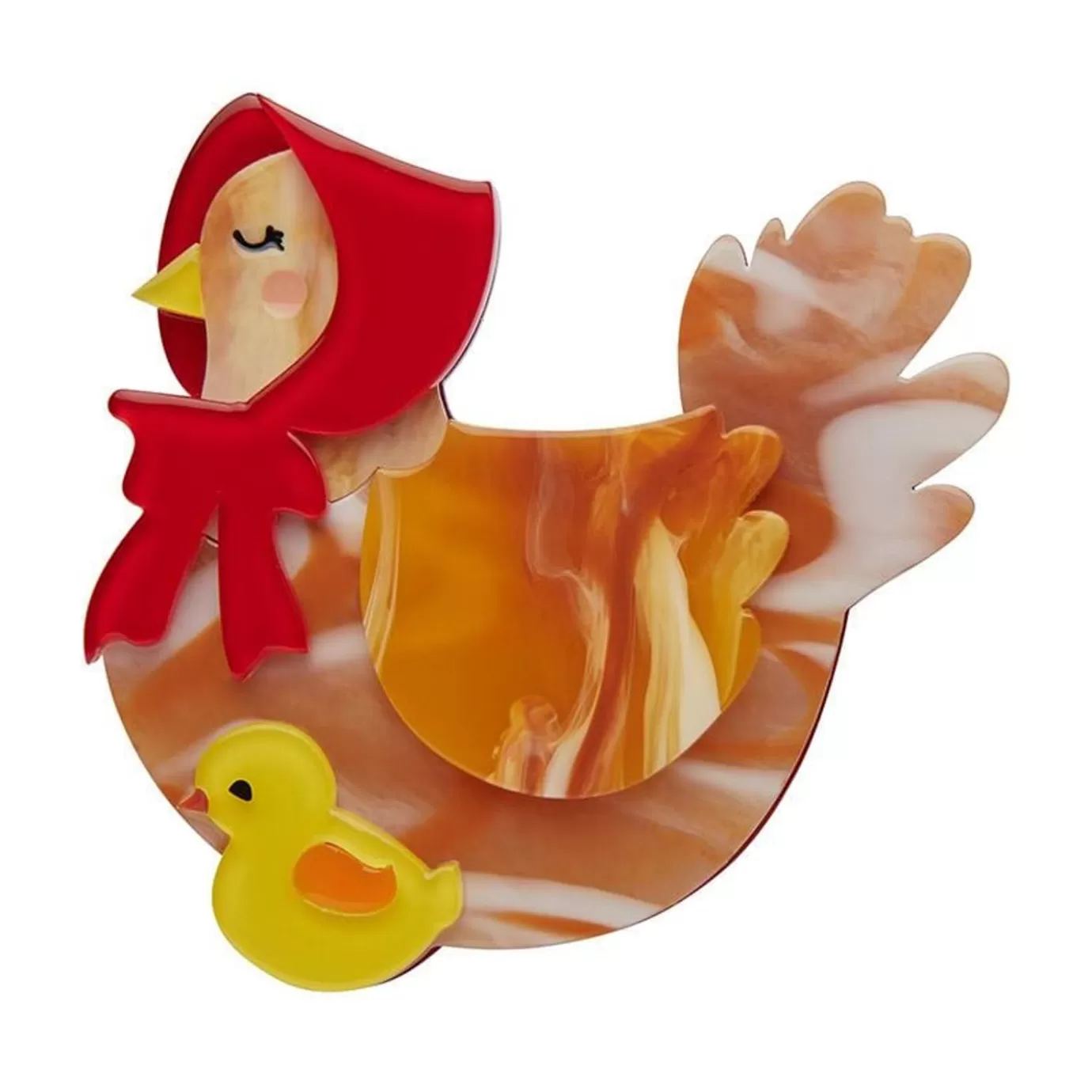 Erstwilder Proud Mother Hen Brooch* Brooches