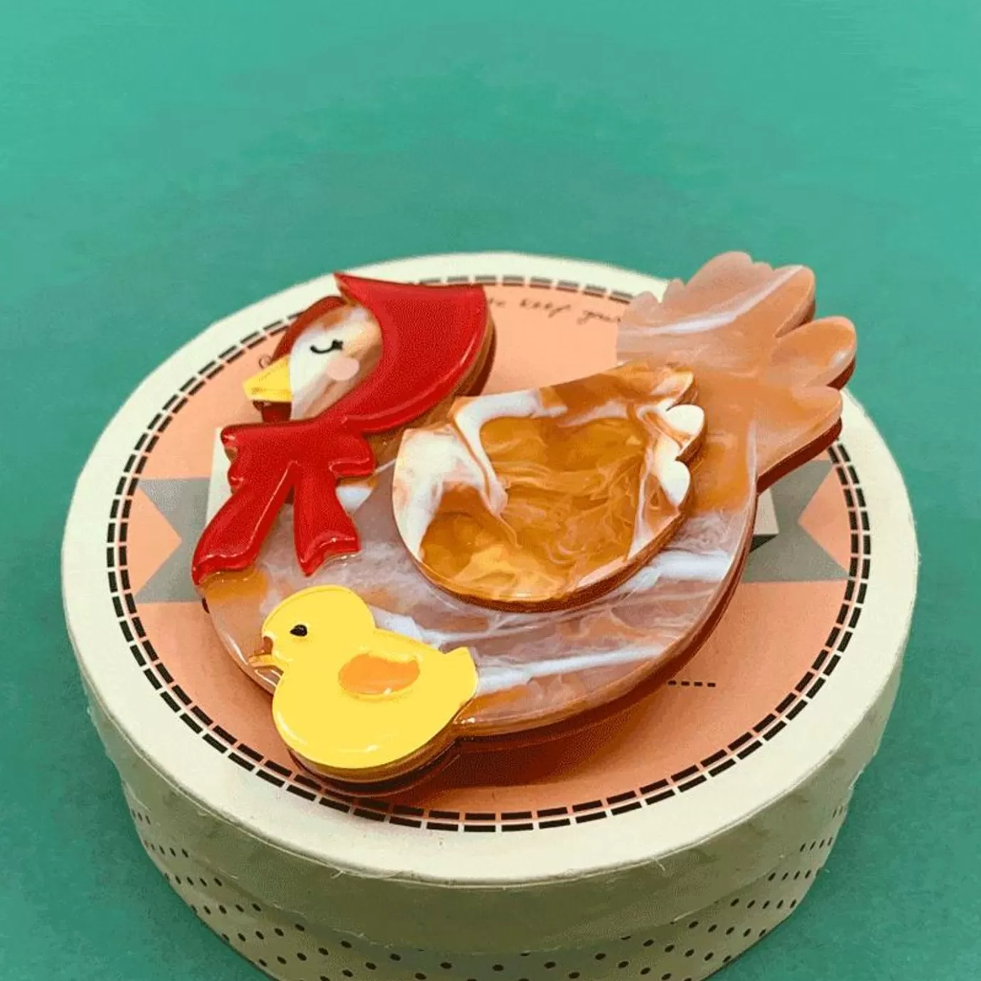 Erstwilder Proud Mother Hen Brooch* Brooches