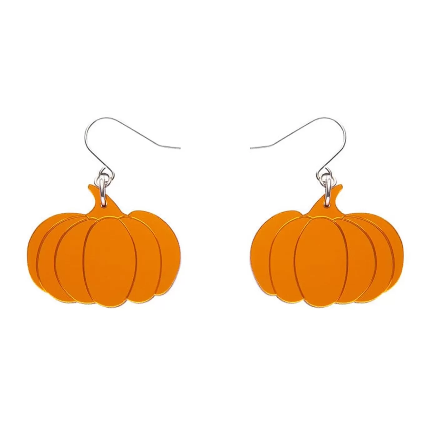 Erstwilder Pumpkin Mirror Drop Earrings - Orange* Essential Earrings
