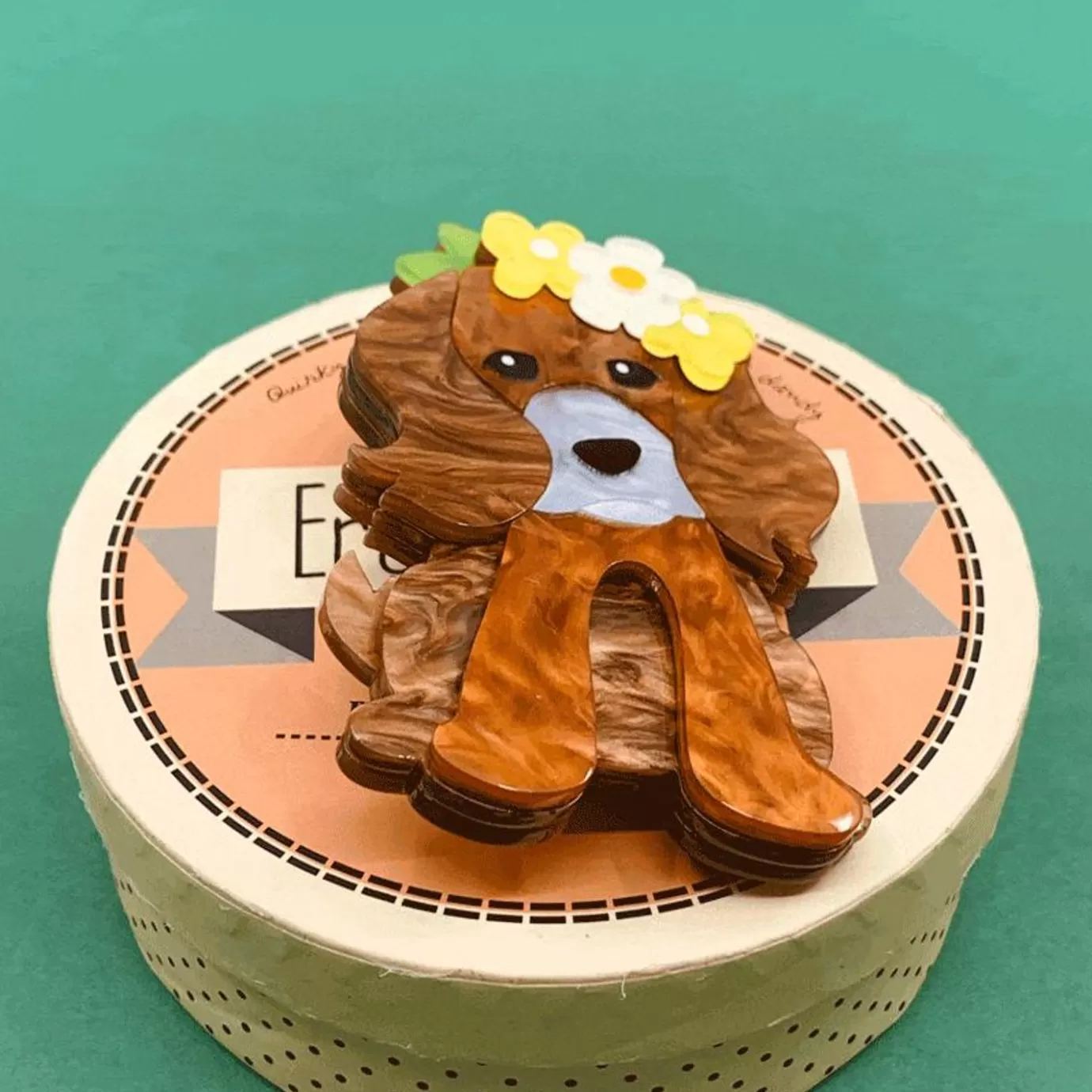 Erstwilder Puppy Love Brooch* Brooches