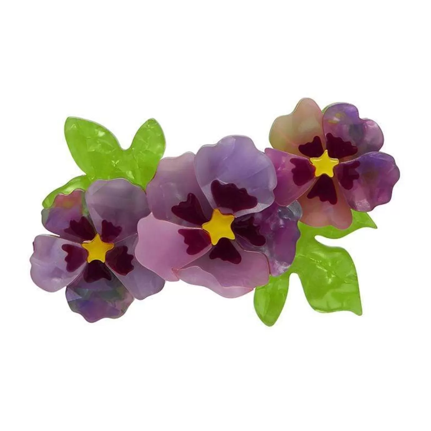Erstwilder Purple Prose Brooch* Brooches