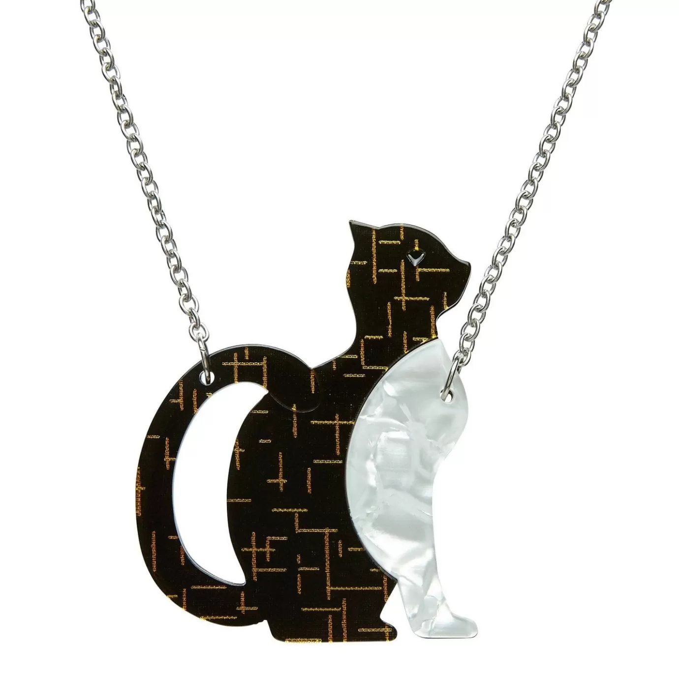 Erstwilder Purrfectly Content Cat Necklace* Necklaces